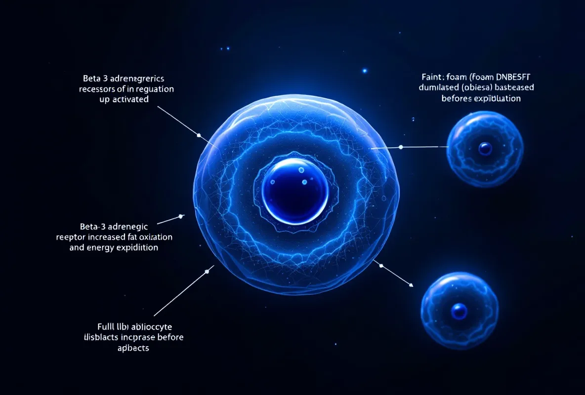Mechanism: how the AOD9604 peptide acts on fat cells